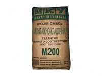 Монтажно-кладочная сухая смесь МКУ М-200 (40кг)