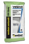 ВЕТОНИТ VH / WEBER-VETONIT VH шпатлевка влагостойкая финишная(белая) (25 кг)